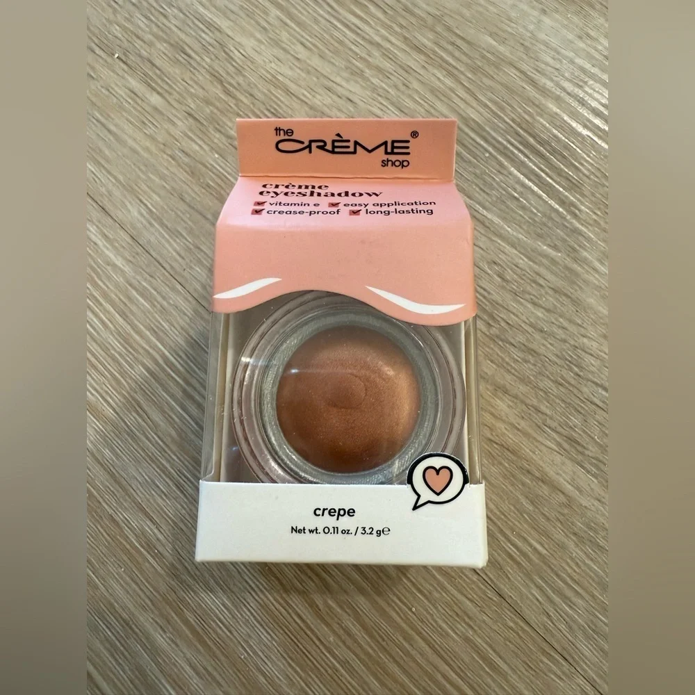 NEW The Crème Shop Crème Eyeshadow - Crepe